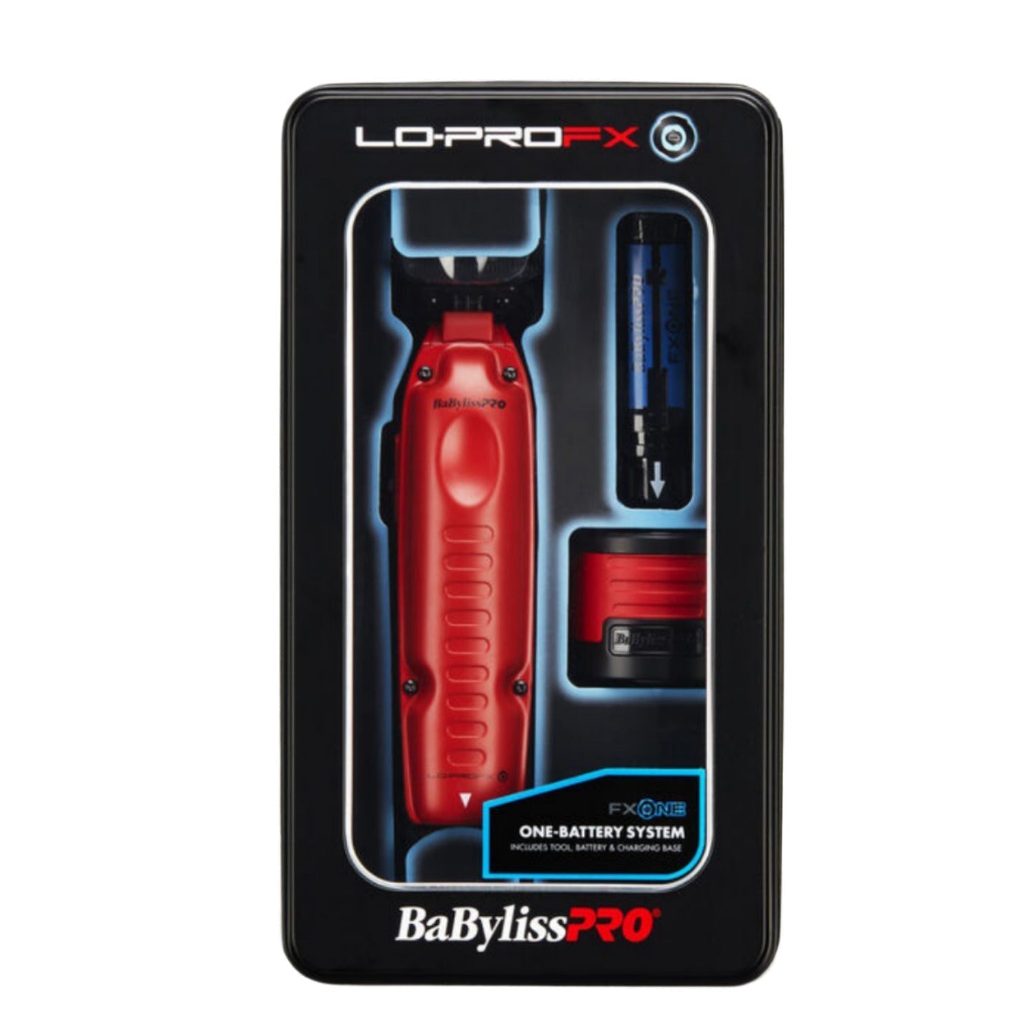 BaBylissPRO FXONE Lo-ProFX Trimmer – Matte Red