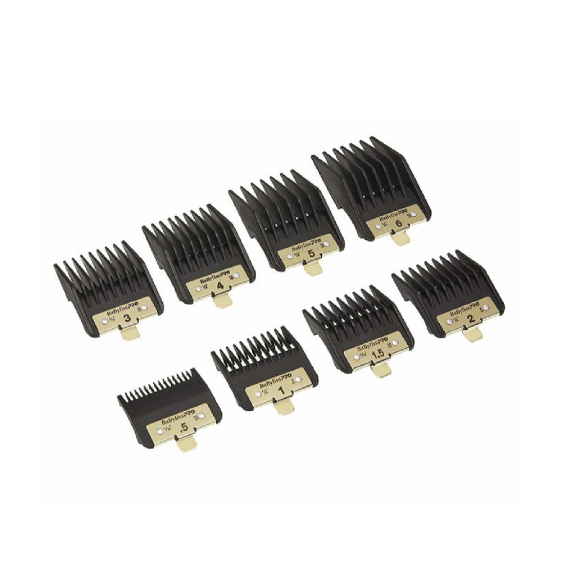 BaBylissPRO Clipper Guard Se 8-Piece Gold/Black