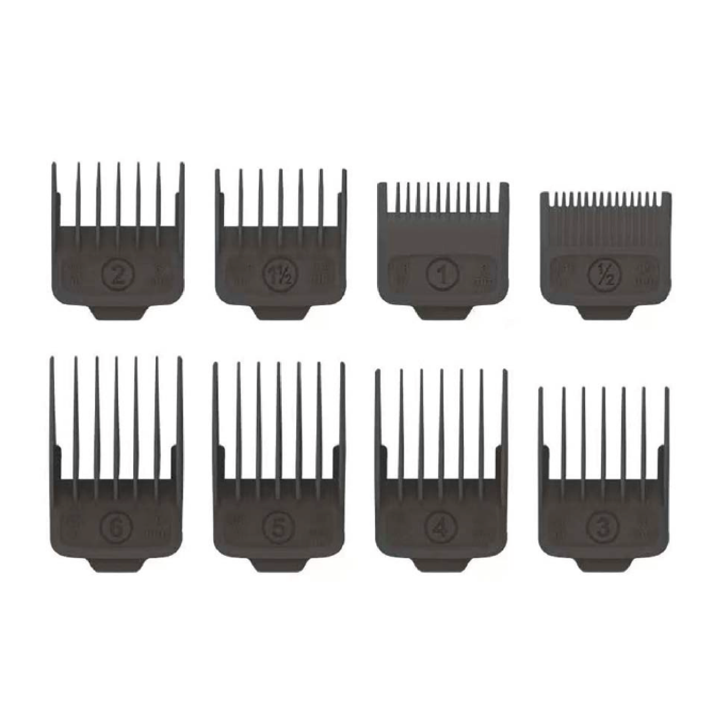 Kiepe Professional Universal Magnetic Guard Combs – 8-Piece Set