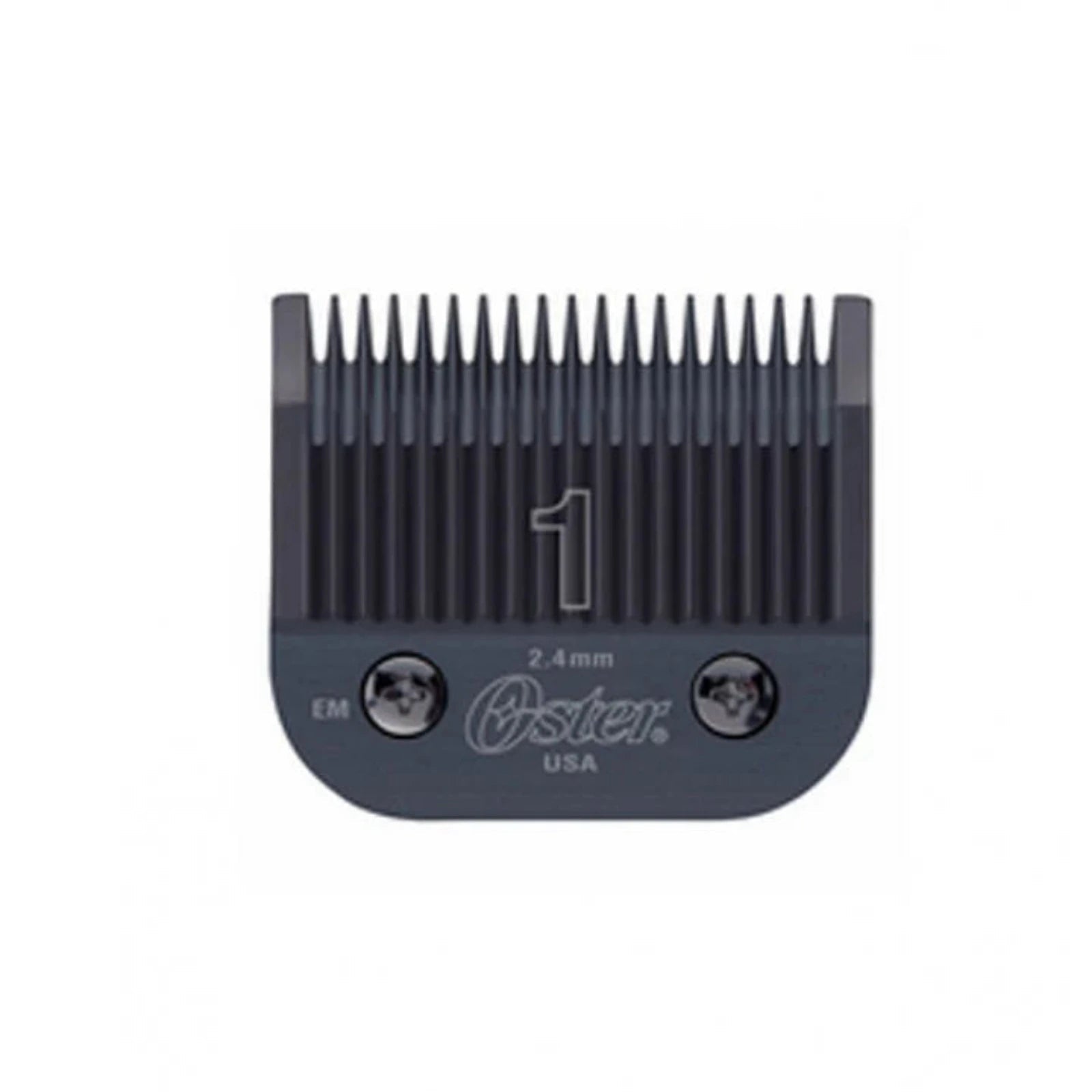 Oster Detachable Blade Size #1 – 3/32" (2.4 mm) Cut, Black Finish