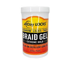 AllDay Locks Braid Gel – Extreme Hold (32 oz)