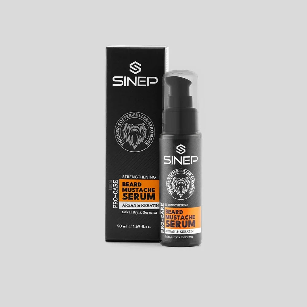 Sinep Mustache & Beard Care Oil 50ml - Argan & Keratin