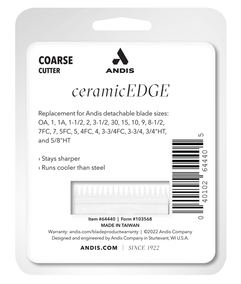 Andis CeramicEdge Detachable Blade Coarse Cutter