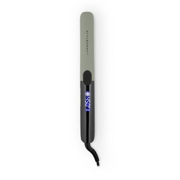 Style craft Sage Flat Iron - Professional Titanium Plates 1" Inch Flat Iron