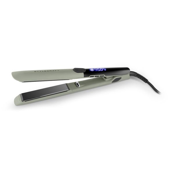 Style craft Sage Flat Iron - Professional Titanium Plates 1" Inch Flat Iron