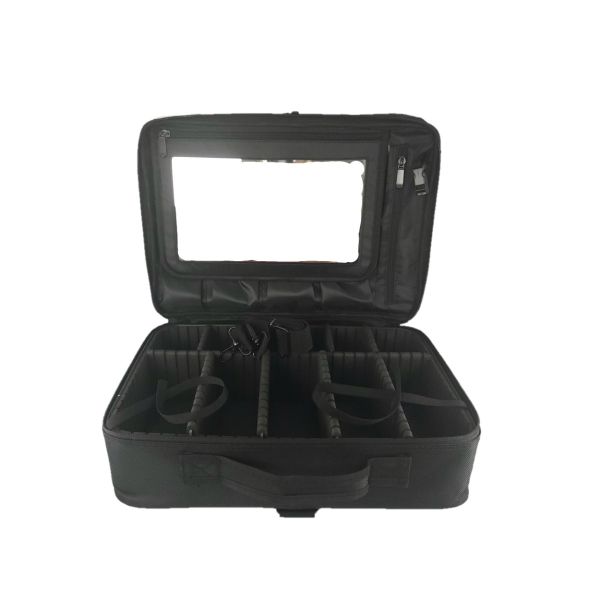 Style craft Stylist Lightweight Water Resistant Travel Case with Mirror