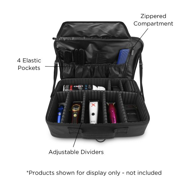 Style craft Stylist Lightweight Water Resistant Travel Case with Mirror