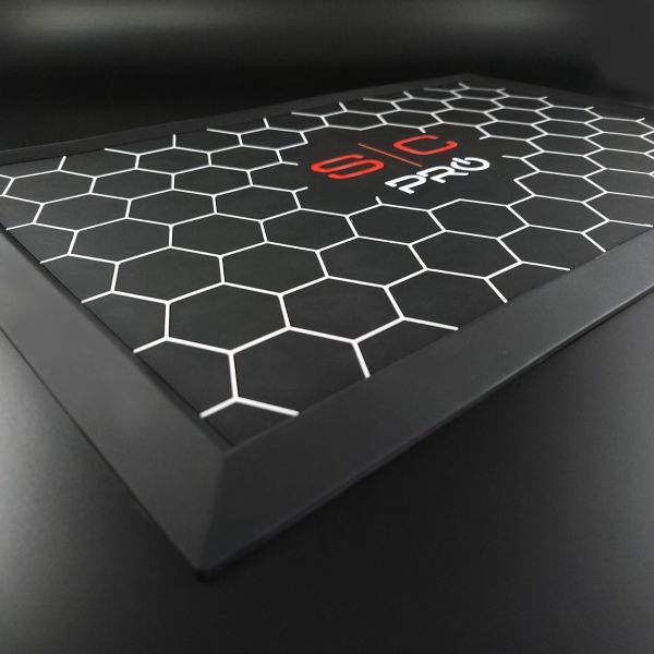 Style craft Pro Non Slip Grip Heat Resistant Mat and Station Organizer