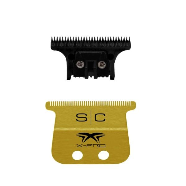 StyleCraft X-Pro Gold Titanium Wide Blade & "The One" DLC Cutter