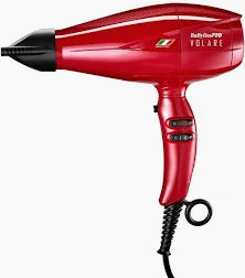 BaBylissPRO Volare Nano-Titanium Ionic Hairdryer (Red)