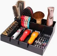 Barber Clipper Tray Organizer with Tool Compartments