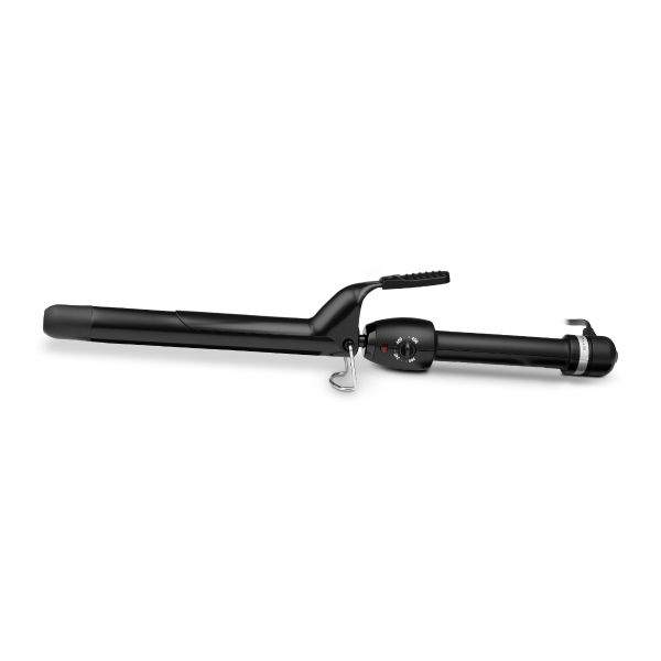 Style craft Stay-Temp Extended Barrel Curling Iron - Professional Ceramic Extended Barrel 1” Inch Hair Curling Iron