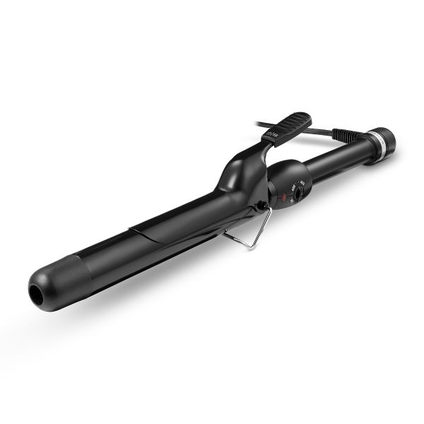 Style craft Stay-Temp Extended Barrel Curling Iron - Ceramic Extended Barrel 1.25” Inch Hair Curling Iron