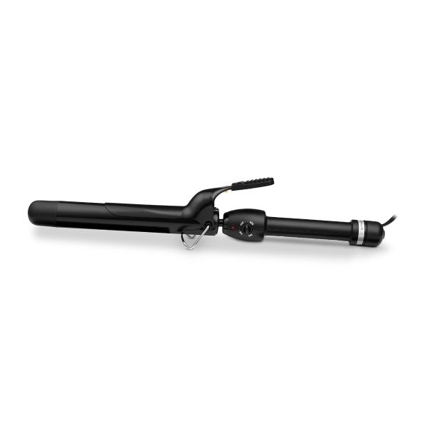 Style craft Stay-Temp Extended Barrel Curling Iron - Ceramic Extended Barrel 1.25” Inch Hair Curling Iron
