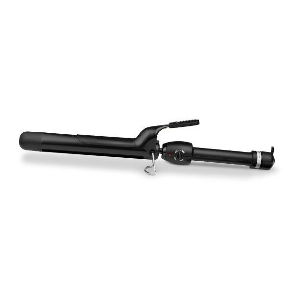 Style craft Stay-Temp Extended Barrel Curling Iron - Ceramic Extended Barrel 1.25” Inch Hair Curling Iron