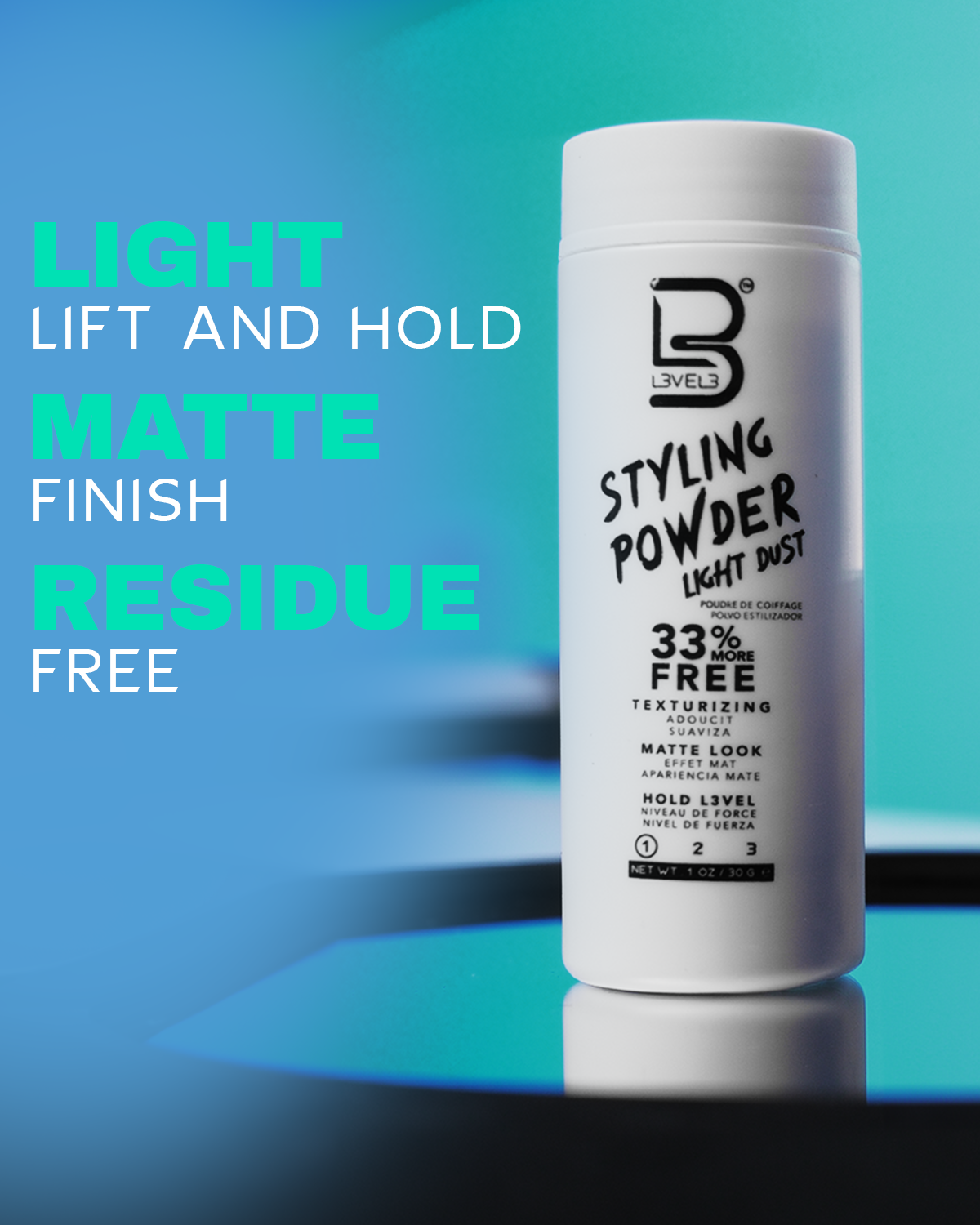 L3VEL3 Light Hold Styling Powder 30gr