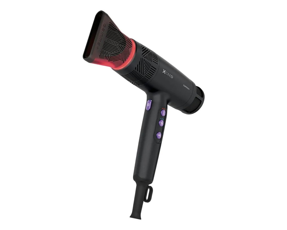 Gamma+ Xceed Professional High-Speed Hair Dryer with Oxyray Trio Light Technology